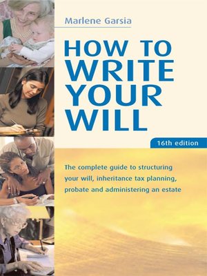 cover image of How To Write Your Will